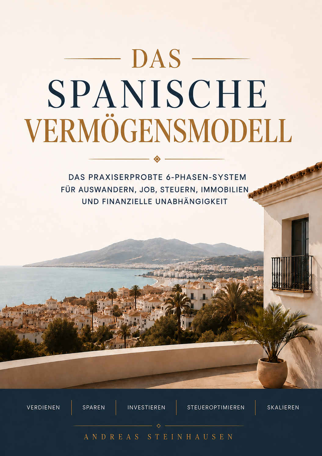 Buchcover Das Spanische Vermögensmodell von Andreas Steinhausen